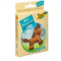 Набор из фетра для пошива мини заготовки Folia Mini felt sewing sets, Пони