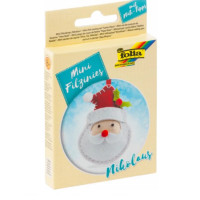 Набор из фетра для пошива мини заготовки Folia Mini felt sewing sets, Санта
