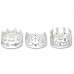 Комплект дитячих корон для декору Folia Children's Crowns, 6 шт.