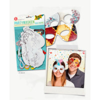 Набір дитячих масок Folia Children Masks Maskarad, 6шт.