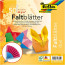 Бумага для оригами Folia Folding Papers Basics intensive Точки 80 гр, 20x20 см