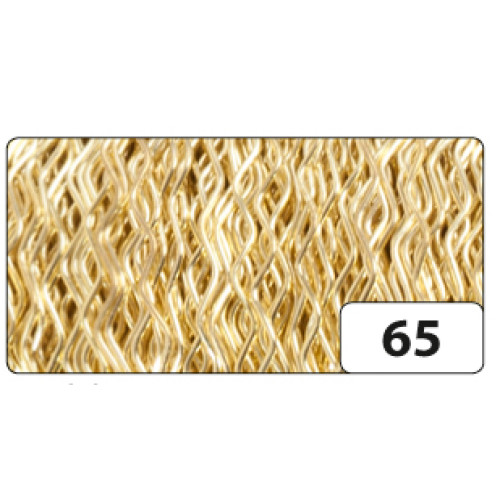 Декоративная проволка Folia 0,3 мм х 60 м, Bouillion Thread, №65 Gold Золото