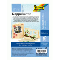 Заготовка для листівок з конвертом Folia прямокутна, 10,5x15 см, №11 Straw yellow Солом'яний
