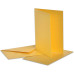 Заготовка для открыток с конвертом Folia прямоугольная, 10,5x15 см, №65 Gold Золотой