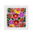 Алмазная мозаика Цветочный орнамент красный, 30х30 см на подрамнике SANTI - товара нет в наличии