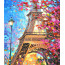 Алмазная мозаика Осень в Париже, 60х70 см на подрамнике SANTI - товара нет в наличии