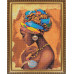 Алмазная мозаика Африканская красота, 40х50 см SANTI
