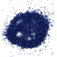 Кварцевый песок для декора и картин в техниках ArtResin, синий 200 грам