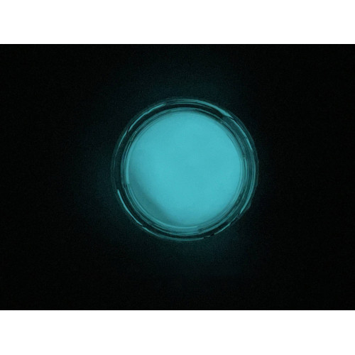 Базовый голубой люминофор повышенной яркости ТАТ 33 с бирюзовым свечением, 25 г