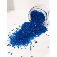Скляна крихта для картин та декору, 2-3 мм Синя, 150 грам