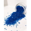 Стеклянная крошка для картин и декора, 2-3 мм Синяя, 150 грам