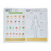 Блокнот-Мотиватор Fitness 140х210 см YES Wild Heart, 96 л