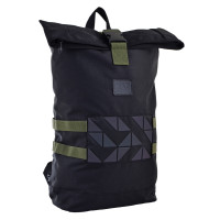 Рюкзак міський YES Roll-top T-70 Navigator black Чорний