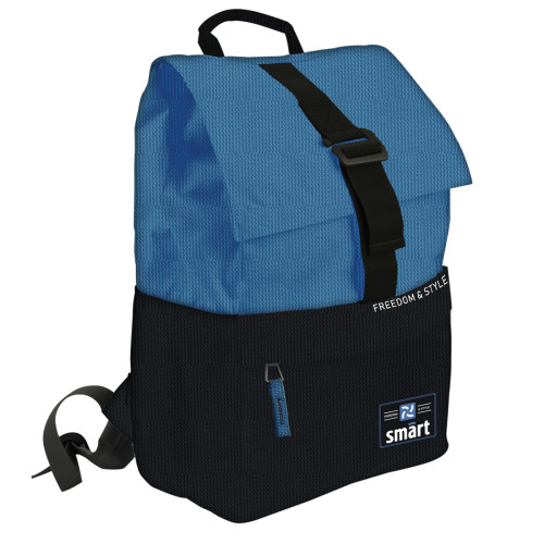 Рюкзак SMART TN-03 Tour черным с голубым