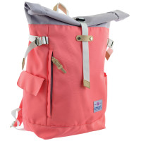 Рюкзак городской Smart Roll-top T-69 Peach Персиковый