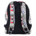 Рюкзак YES Weekend ST-28 London Черно-белый Лондон