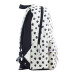 Рюкзак YES Weekend ST-28 Black dots Белый в черый горошек
