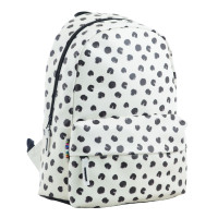 Рюкзак YES Weekend ST-28 Black dots Белый в черый горошек