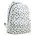 Рюкзак YES Weekend ST-28 Black dots Белый в черый горошек