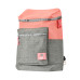 Рюкзак молодежный SMART TN-04 Lucas, серый/светло-коралловый