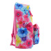 Рюкзак молодежный YES ST-17 Aquarelle сине-розовый 40x27x11 см