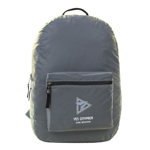 Рюкзак молодежный YES R-03 Ray Reflective серый, 44x29x16 см