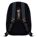 Рюкзак молодежный YES T-57 Strokes, черн/оранж, 47x31x20 см