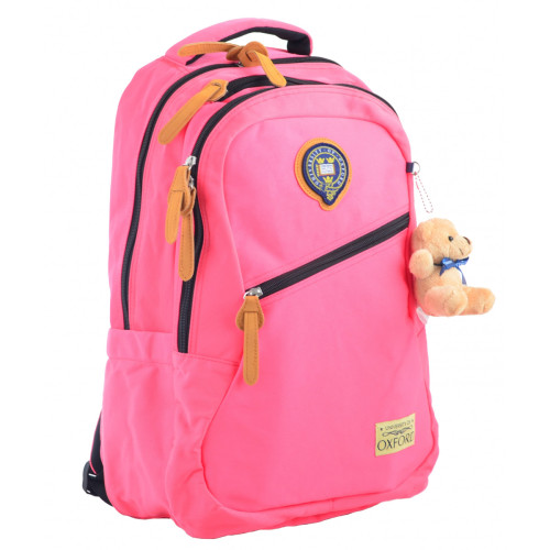 Рюкзак молодежный YES OX 405, 47x31x12,5, розовый