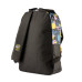 Рюкзак молодежный YES T-100 Double сизый/черный, 40x31x13 см
