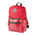 Рюкзак молодежный YES T-100 Double бордовый, 40x31x13 см