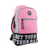 Рюкзак молодіжний YES T-101  "Private" рожевий/чорний
