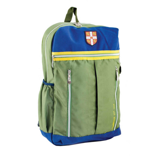 Рюкзак подростковый YES CA 095, зеленый, 28x45x11 см