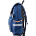 Рюкзак подростковый YES OX 301, синий, 28x42x13 см