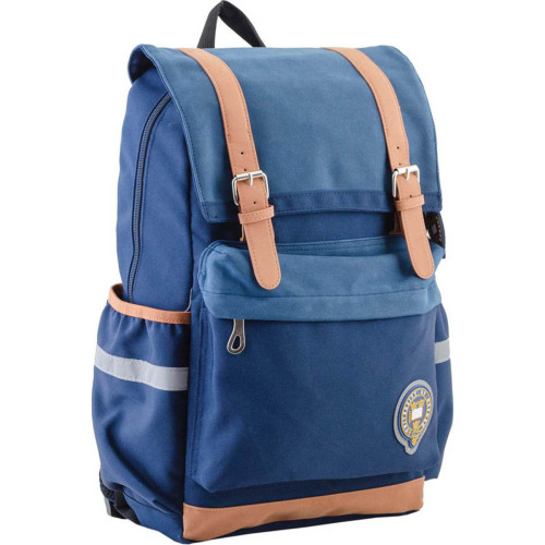 Рюкзак подростковый YES OX 301, синий, 28x42x13 см