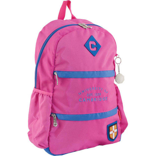 Рюкзак подростковый YES CA 102, розовый, 31x47x16,5 см