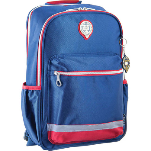 Рюкзак подростковый YES OX 329, синий, 28x42x15 см