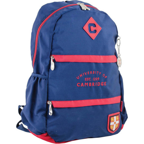 Рюкзак подростковый YES CA 102, синий, 31x47x16,5  см