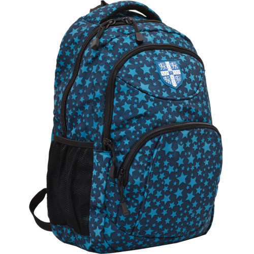 Рюкзак подростковый YES CA011 Cambridge, синий, 32,5x13x45,5см