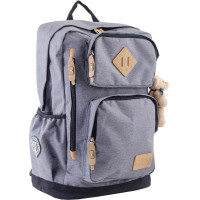Рюкзак подростковый YES OX 190, серый, 32x45,5x16,5 см