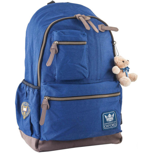 Рюкзак подростковый YES OX 236, синий, 30x47x16 см