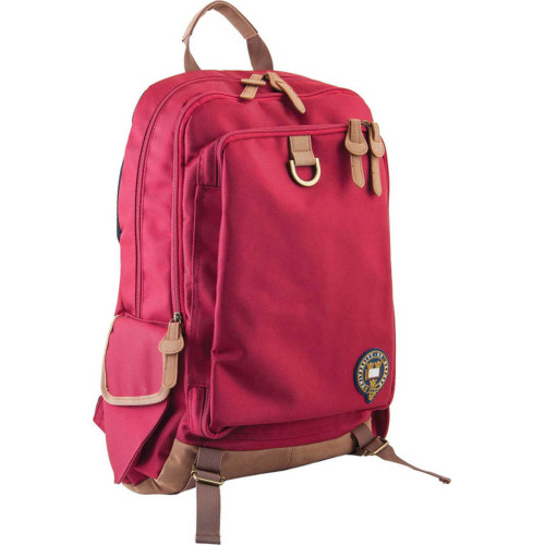 Рюкзак подростковый YES OX 186, красный, 29,5x45,5x15,5 см