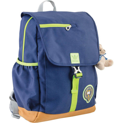 Рюкзак подростковый YES OX 318, синий, 26x35x13 см