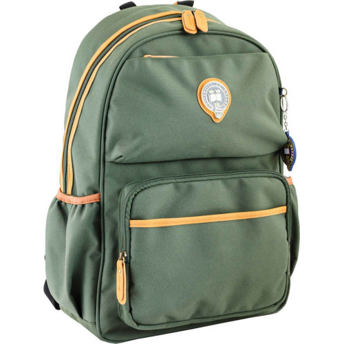 Рюкзак подростковый YES OX 321, зеленый, 28,5x44,5x13 см