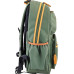 Рюкзак подростковый YES OX 321, зеленый, 28,5x44,5x13 см