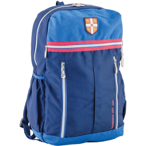 Рюкзак подростковый YES CA 095, синий, 45x28x11 см