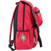 Рюкзак подростковый YES OX 228, красный, 30x45x15 см
