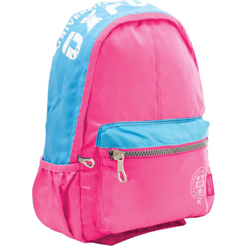Рюкзак подростковый YES Х258 Oxford, розовый, 31,5x15x48,5 см