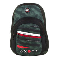 Рюкзак молодежный YES T-85 Smiley World Military boy, 48x33x18 см