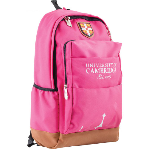 Рюкзак подростковый YES CA 083, розовый, 29x47x17 см