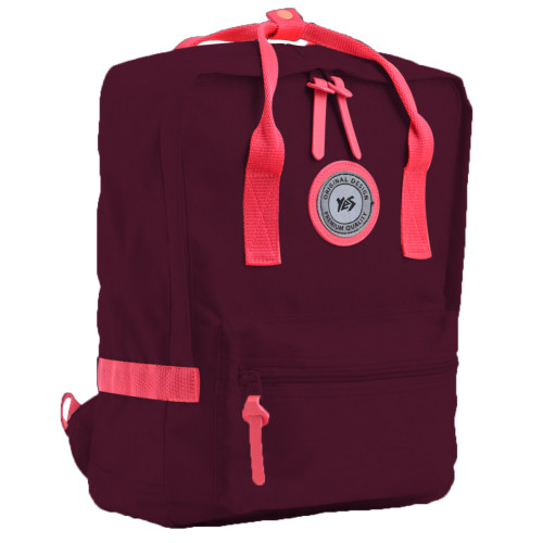 Рюкзак подростковый YES ST-24 Tawny port, 36x25,5x13,5 см